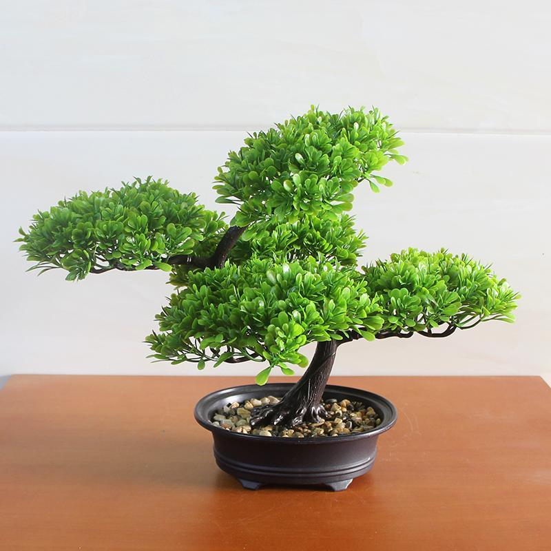 Artificial Bonsai Tree, Faux Potted Plant, Decorative Indoor Plant for Home Living Room Bedroom Dining Room, Home Decor, Room Decor