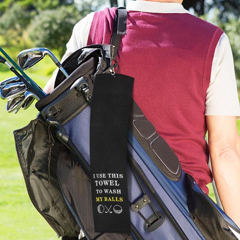 Golf Towel, Funny Slogan Golf Towel, Golf Accessories for Outdoor, Golf Accessories 2024, Christmas Gift