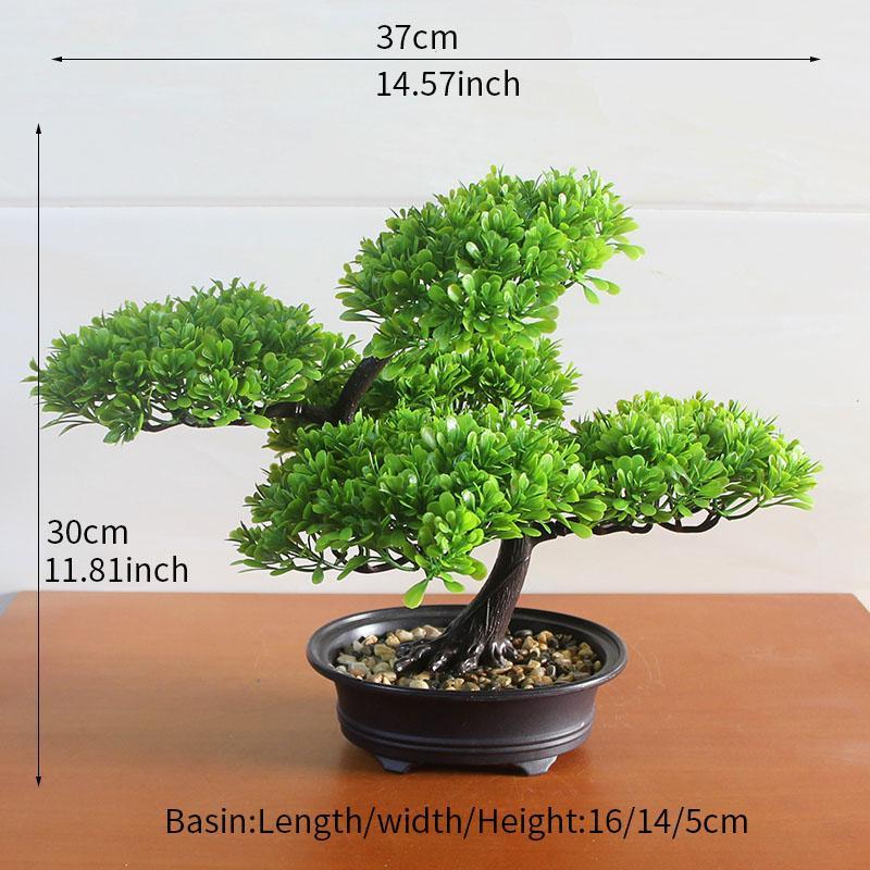 Artificial Bonsai Tree, Faux Potted Plant, Decorative Indoor Plant for Home Living Room Bedroom Dining Room, Home Decor, Room Decor