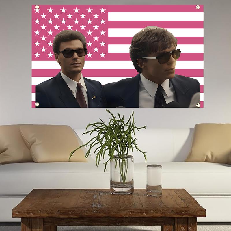 Nicolas Chavez Pink American Interior Tapestry Gift For Women For Men Nicolas Alexander Chavez Decorative Poster Flag Tapestry Gift Monster 2024 Gift Free Menendez Brothers Decorative Gift 3x5ft