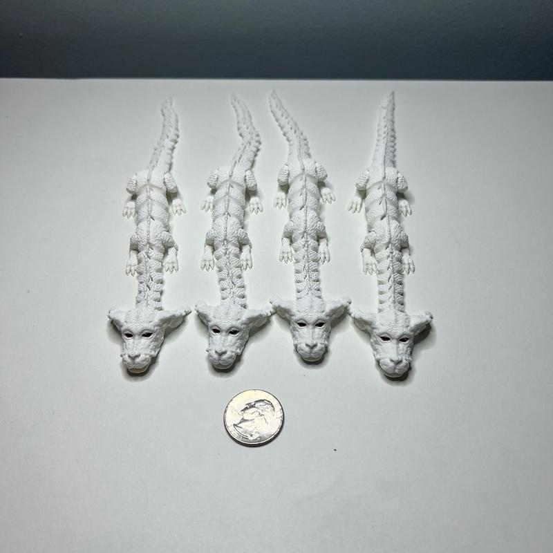 3-D printed mini  Falkor lucky dragon new design Decoration Gift Ornaments