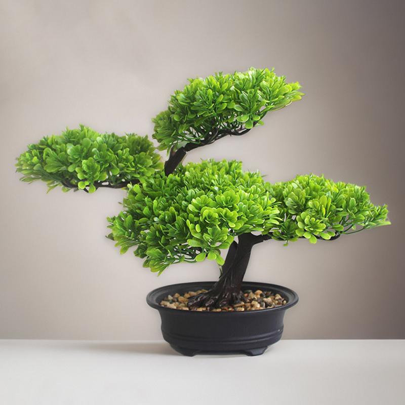 Artificial Bonsai Tree, Faux Potted Plant, Decorative Indoor Plant for Home Living Room Bedroom Dining Room, Home Decor, Room Decor