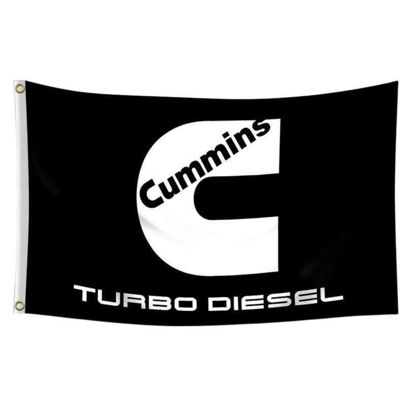 Flag For Cummins Banner Flag 3x5ft 2 Brass Grommets Banner For Outdoor Room Man Cave