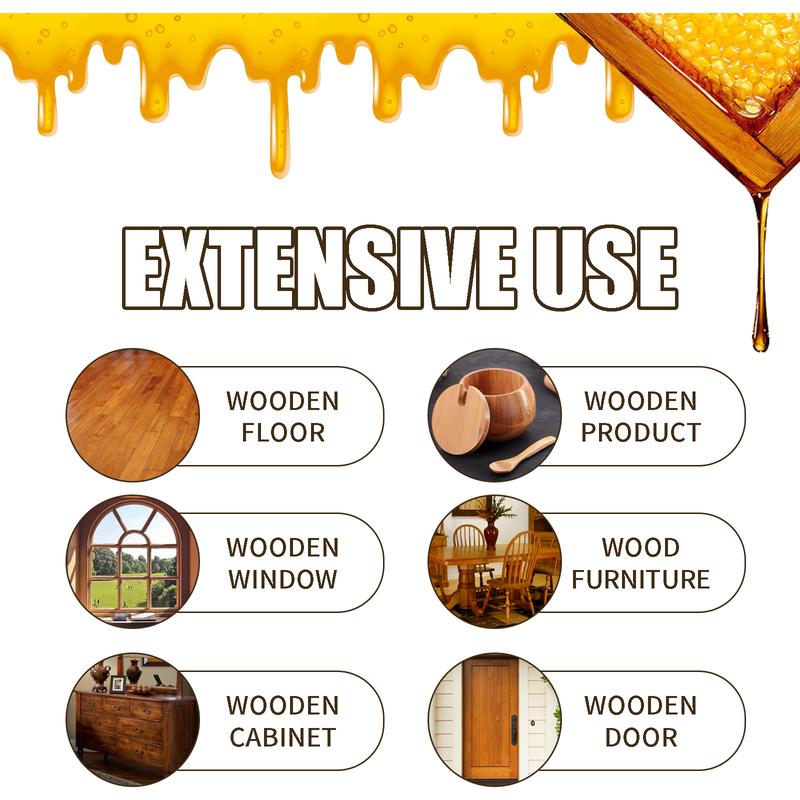 Beewax Floor Cleaner- Home Wooden and Furniture Polish and Clean Spray,Household Floor Essential Oil Wax,Smooth Light Protection