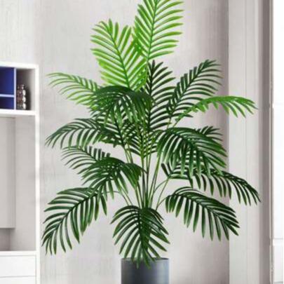 90cm-120cm Large Artificial Palm Tree, Simulated Green Plants, Plastic Turtle Back Bamboo, Large Leaf Schefflera,Tropical Fake Iron Tree,suitable For Home,Office, Party, Outdoor Decoration,FakePlants,Fall Decor,Room,Desk,Garden Decor,Room Decoration Stuff