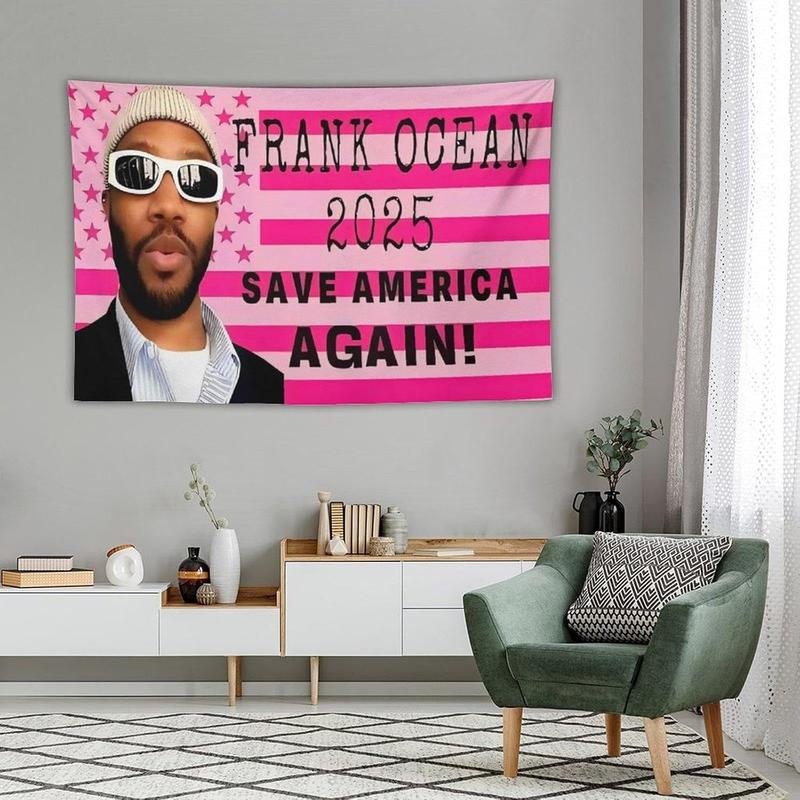 Frank Singer 2025 Flag Tapestry Fun Pink United States Flag Tapestry Tapestry Dormitory Background Room Decoration Bedroom Home Decor (40 X 60 Inches)