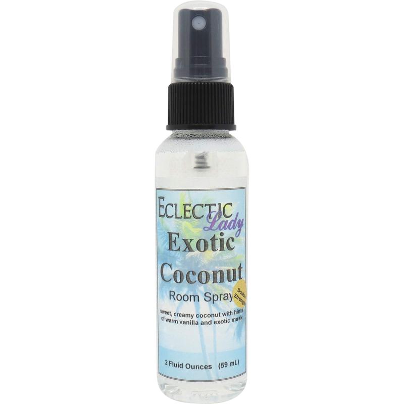 Exotic Coconut Room Spray - Fragrant Aromatic Room Mist For Home, Room, Office Fragrance Scented Scent