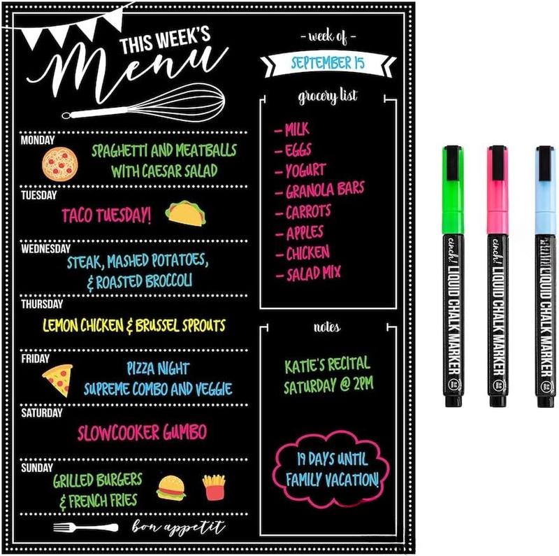 Cinch  Meal Planner for Refrigerator 16