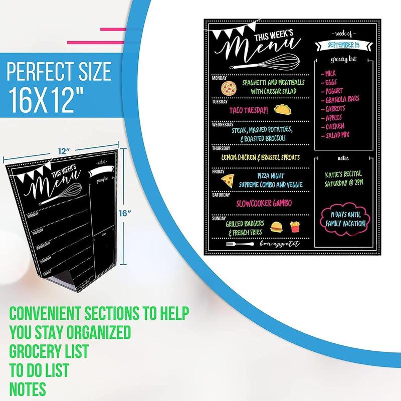 Cinch  Meal Planner for Refrigerator 16