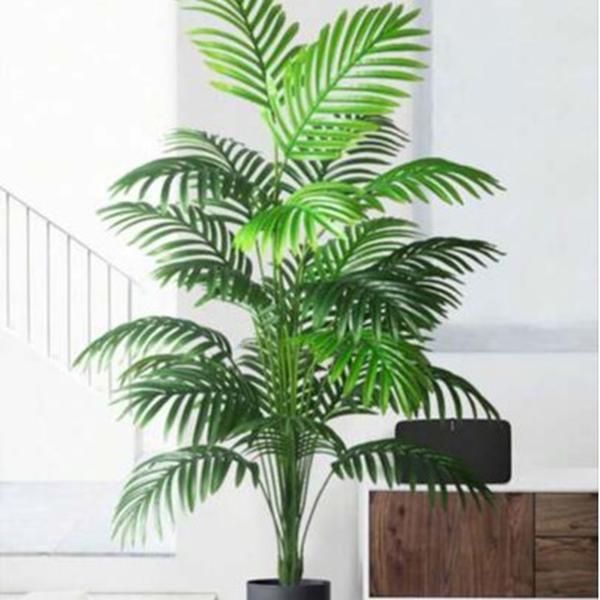 90cm-120cm Large Artificial Palm Tree, Simulated Green Plants, Plastic Turtle Back Bamboo, Large Leaf Schefflera,Tropical Fake Iron Tree,suitable For Home,Office, Party, Outdoor Decoration,FakePlants,Fall Decor,Room,Desk,Garden Decor,Room Decoration Stuff