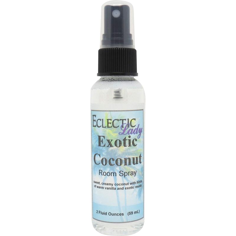 Exotic Coconut Room Spray - Fragrant Aromatic Room Mist For Home, Room, Office Fragrance Scented Scent