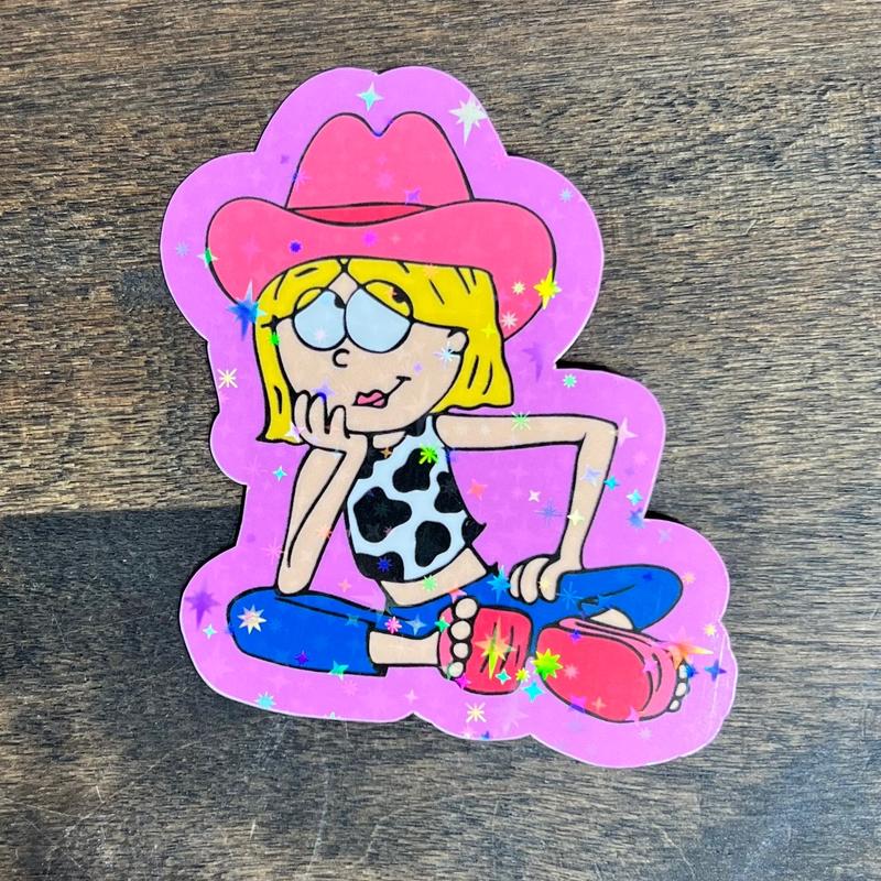 Lizzie McGuire  Cartoon Waterproof Sticker