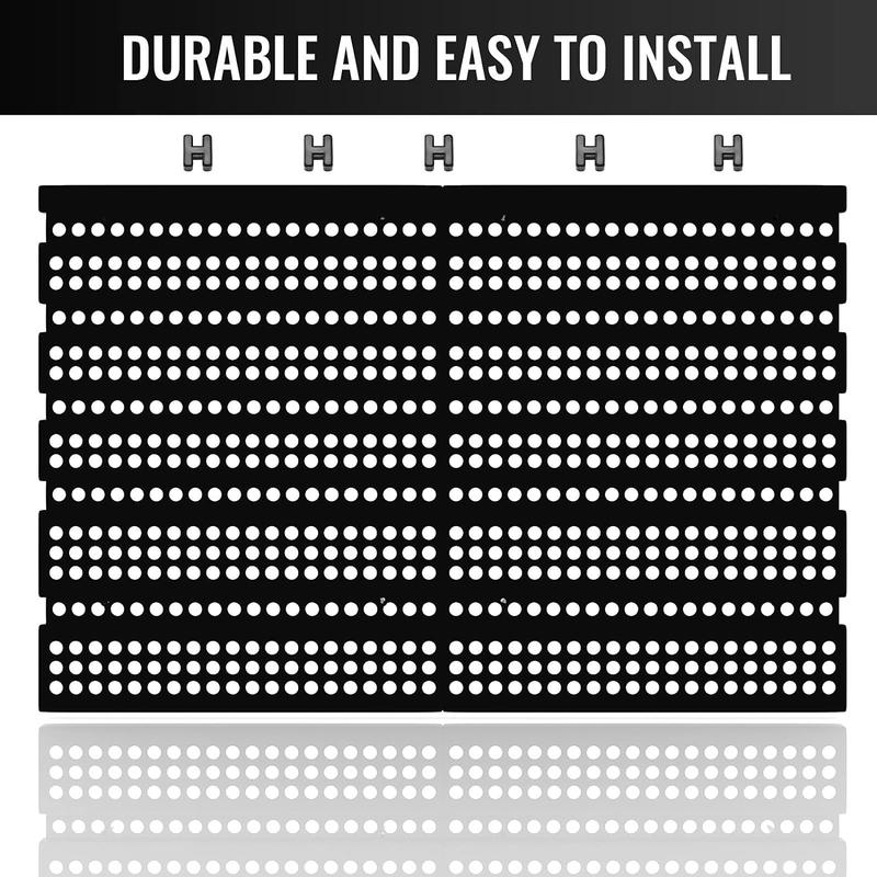 Garage Organizer Bins, 30PC Wall Mount Storage Small Parts Bins With Peg Board And Install Screws, Store Your Nuts, Bolts, Screws, Nails, Beads Boxes