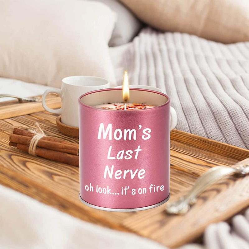 Gifts for Mom from Daughter Son Kids Mothers Day Gifts for Mom Gifts Ideas Mom Birthday Gifts Stocking Stuffers Christmas Presents for Mom Great Funny Mom Gifts for Mom, 9Oz Scented Candles Lavender Scented Funny Lavender Candle Candle Gift Set mom gift