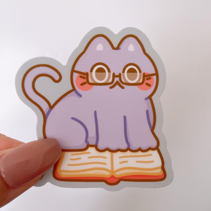 Cute Cat Heavy Duty Waterproof Vinyl Stickers - Vol 3