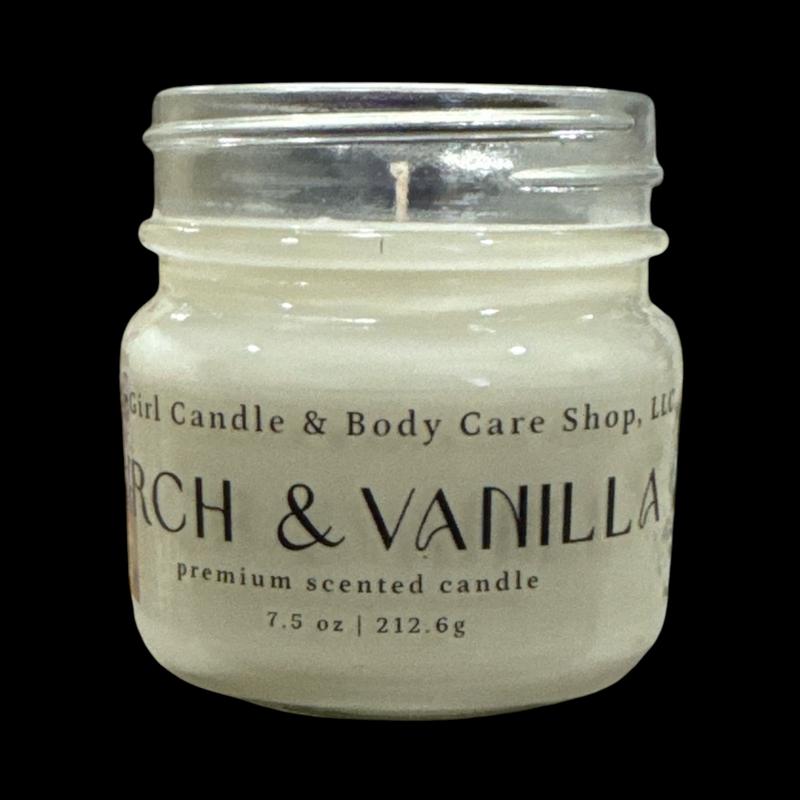 Birch & Vanilla Collection - candles & soap