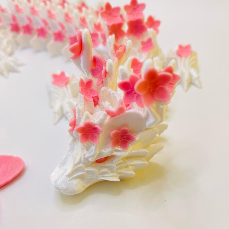 3D Printed Cherry Blossom Dragon