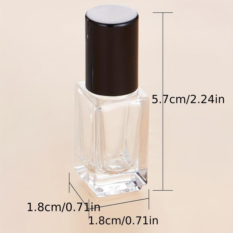 3pcs Empty Glass Perfume Roller Bottle, Portable Refillable Perfume Spray Bottle, Multipurpose Mist Spray Bottle, Makeup Supplies For Home Outdoor Travel, Multi-use Organiser for Perfume Essential Oil