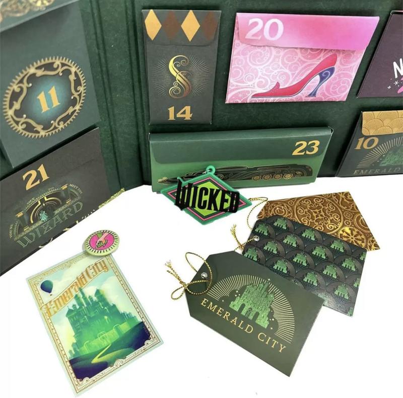 Wicked Advent Calendar: 25 Days of Surpris, Christmas Decorations, Christmas Gifts for Friends and Family