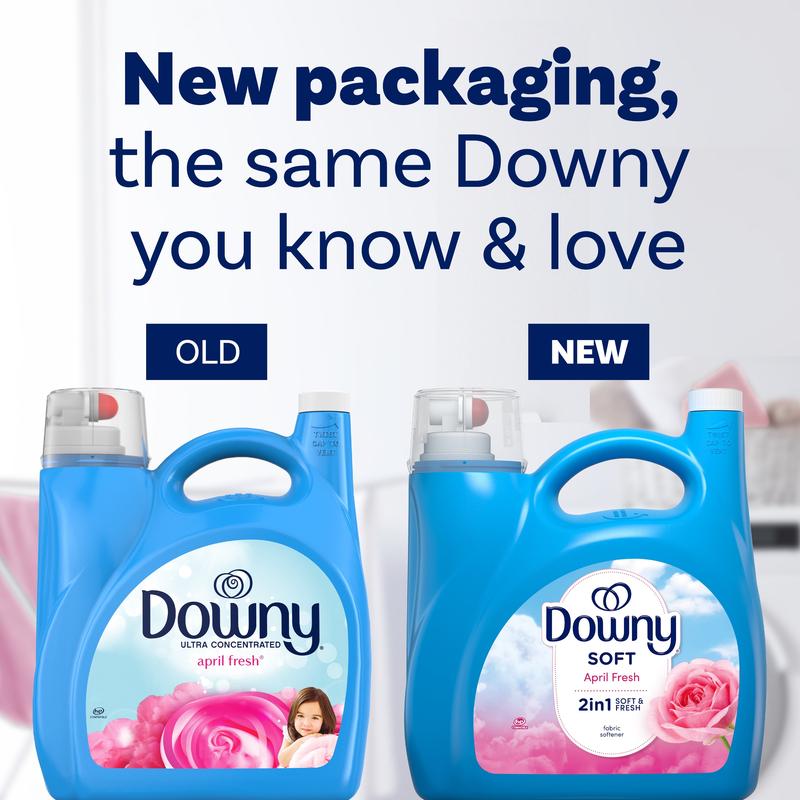 Downy Liquid Laundry Fabric Softener and Conditioner, April Fresh Scent, 140 Fl Oz, 190 Loads Procter & Gamble