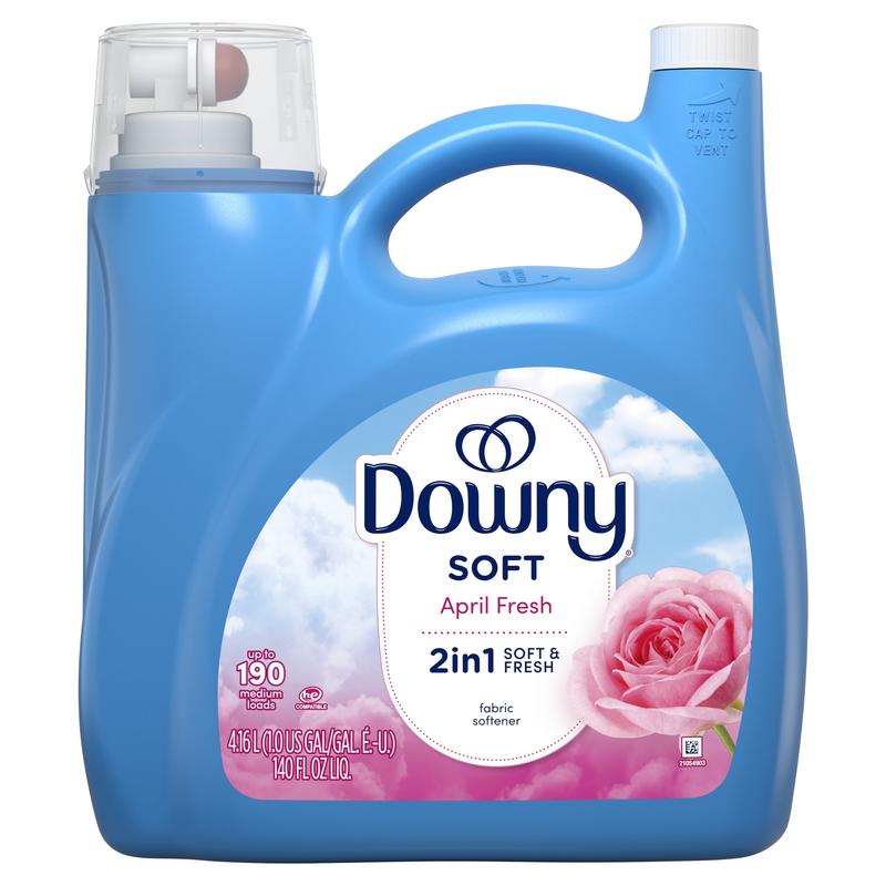 Downy Liquid Laundry Fabric Softener and Conditioner, April Fresh Scent, 140 Fl Oz, 190 Loads Procter & Gamble