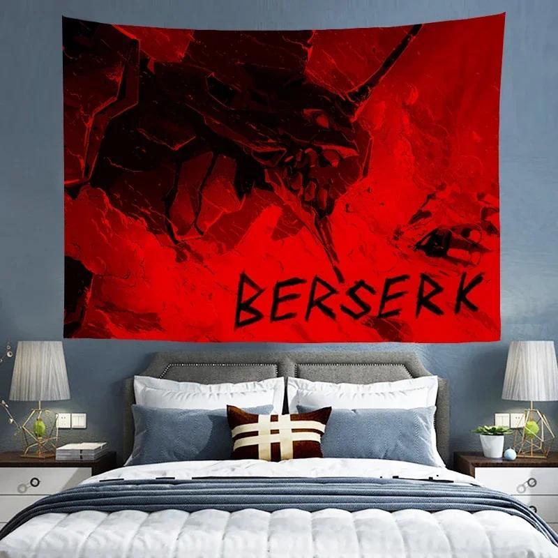 Evangelions Room Decor Tapestry Wall Hanging Anime Decoration Wallpaper Art Home Aesthetic Tapestries Headboards Decorative