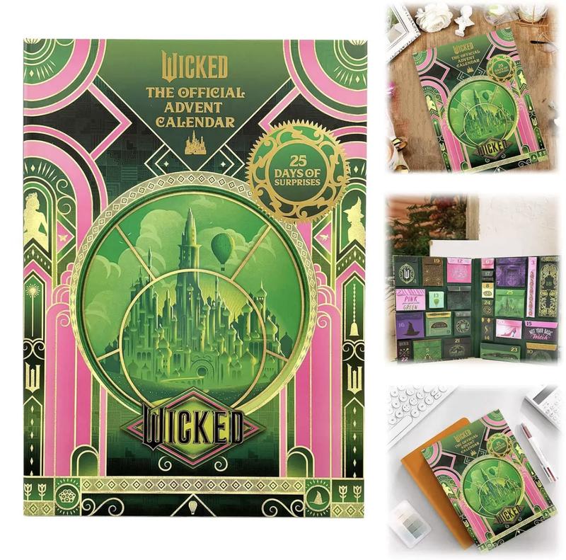 Wicked Advent Calendar: 25 Days of Surpris, Christmas Decorations, Christmas Gifts for Friends and Family