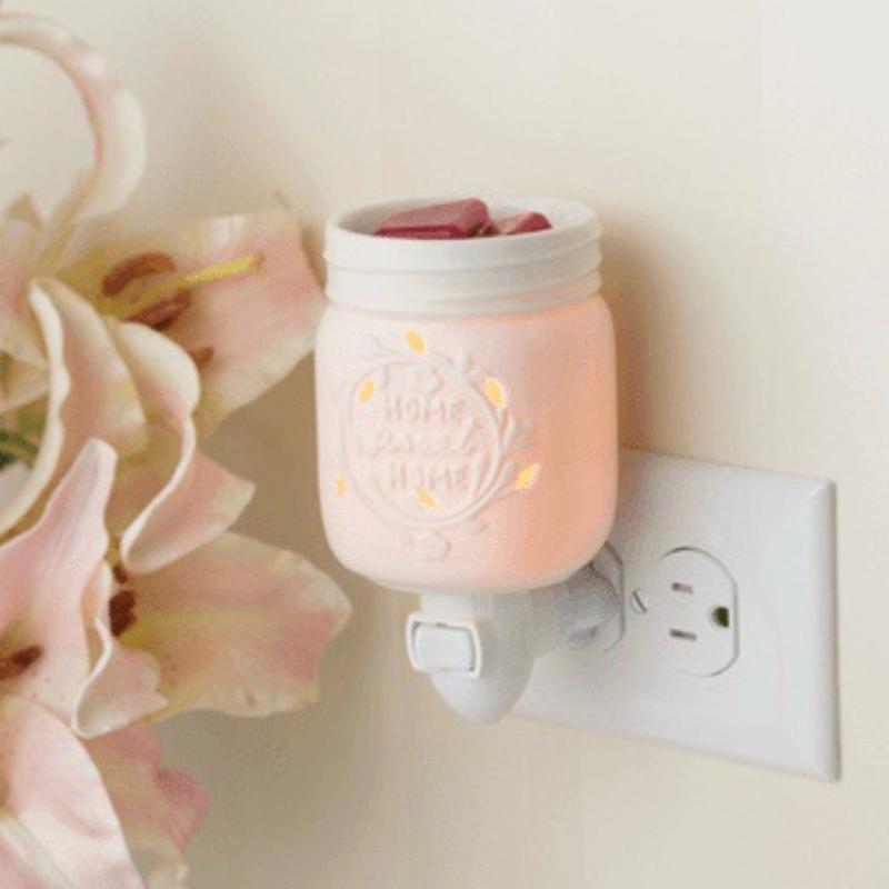 Mason Jar Plug In Fragrance Wax Warmer