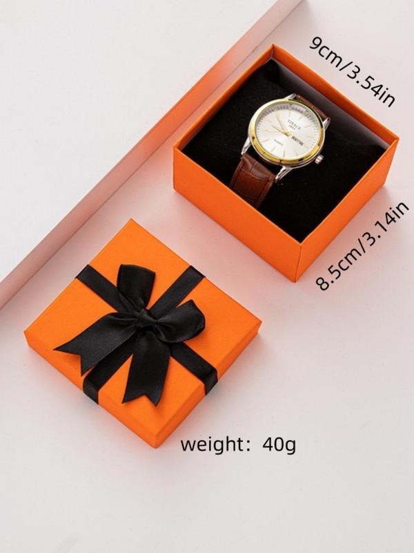 Watch Box, Jewelry Box, Empty Watch Storage Box, Jewelry Organizer, Watch Display Box, Fashion Watch Accessories for Women & Men