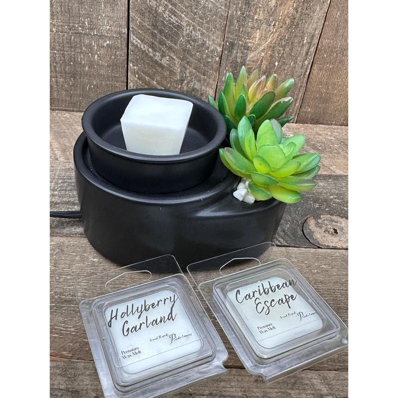 Single Cube Wax Melt Premium Fragrance Clamshell Tart