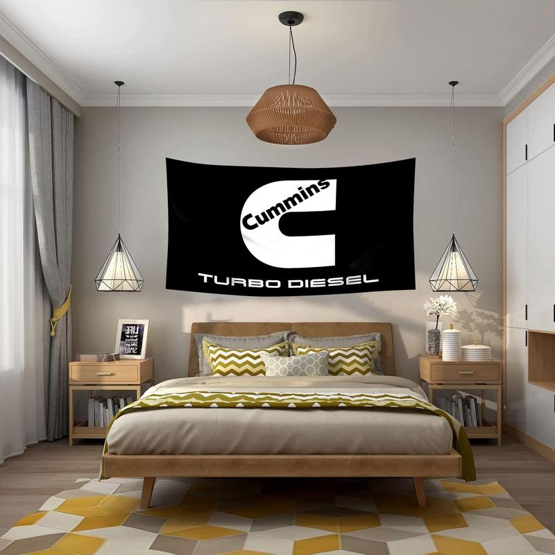 Cummins Music Album 3x5Ft Flag Rapper Tapestry Double Printing Wall Banner Decor Signs for Bedroom College Livingroom Banner