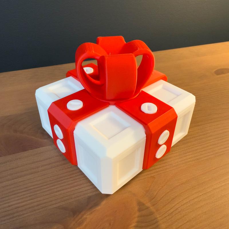 The Annoying Gift Box - Fun Holiday Gift Box with 12 Screws christmas