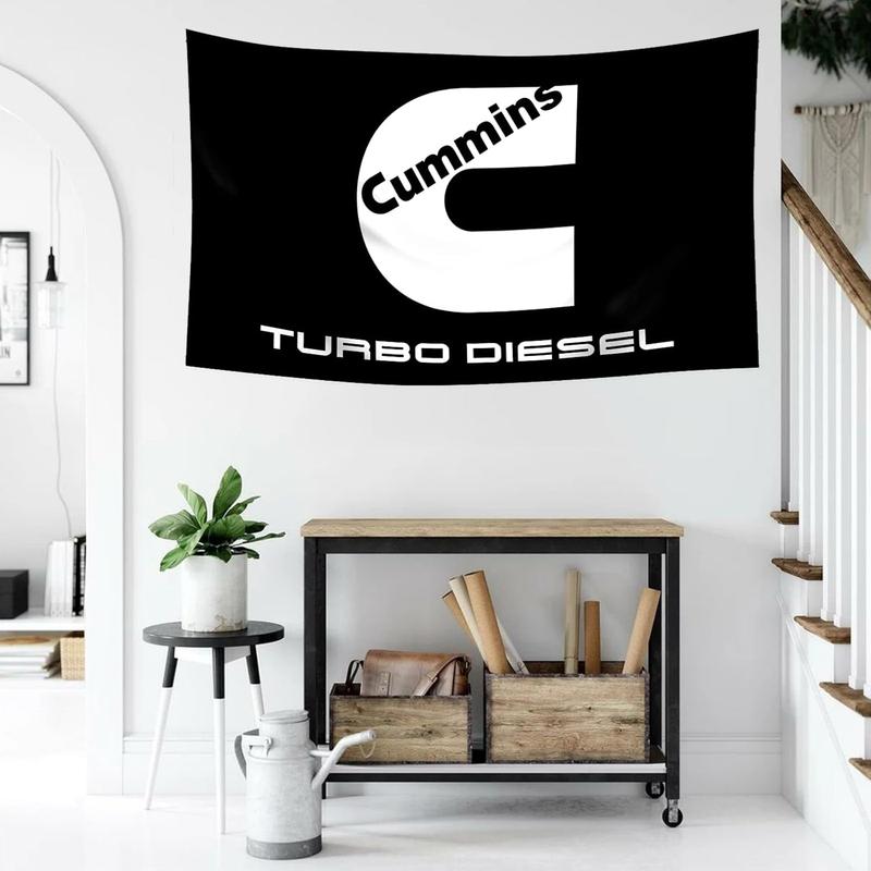 Cummins Music Album 3x5Ft Flag Rapper Tapestry Double Printing Wall Banner Decor Signs for Bedroom College Livingroom Banner