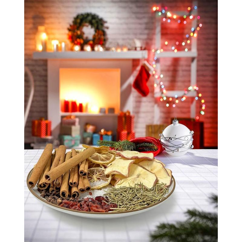 Simmer Pot Mix, Simmer Pot Kit，Cinnamon and Salt, Stovetop Simmering Kits for Gifts Bowl，Home Fragrance, Long-lasting Freshener simmer pot pots，Christmas Gift