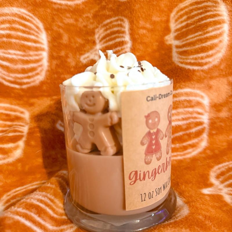 Gingerbread Whipped Soy Wax Candle