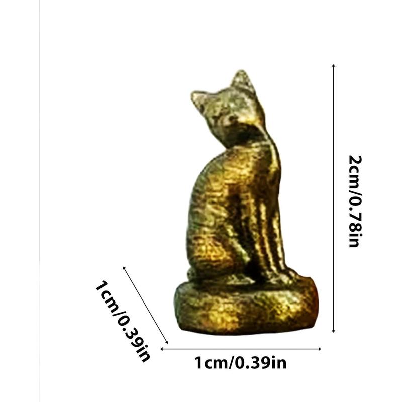 Cat Hinge Head - Cat Hinge Caps Decorative Topper Magnetic - Cat Door Hinge Topper - Cat Gargoyle Door Hinge Home Decoration Little Kittens Figurines Ornament Door Hinge Decorative Topper