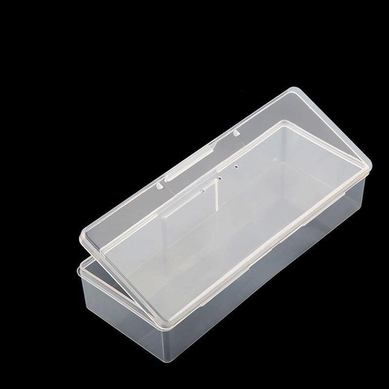 Rectangular Clear Dustproof Storage Box with Lid, 2pcs Transparent Cosmetic Organizer, Makeup Tool Organizer for Home Living Room Bedroom