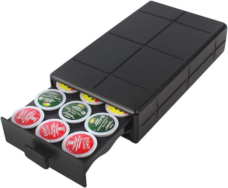 Coffee Pod Holder Drawer Compatible with  K Cup Pods (Holds 18 Pods)