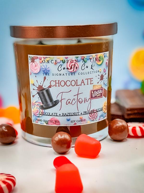 Chocolate Factory Soy Wax Candle-Cholate Fudge