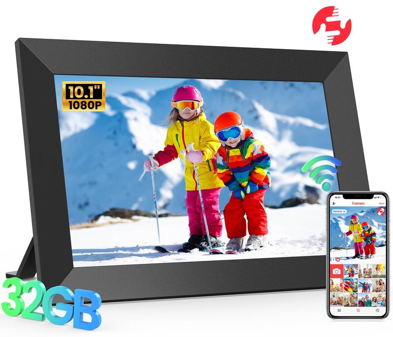 Frameo WiFi Digital Picture Frame, TEMASH 10.1