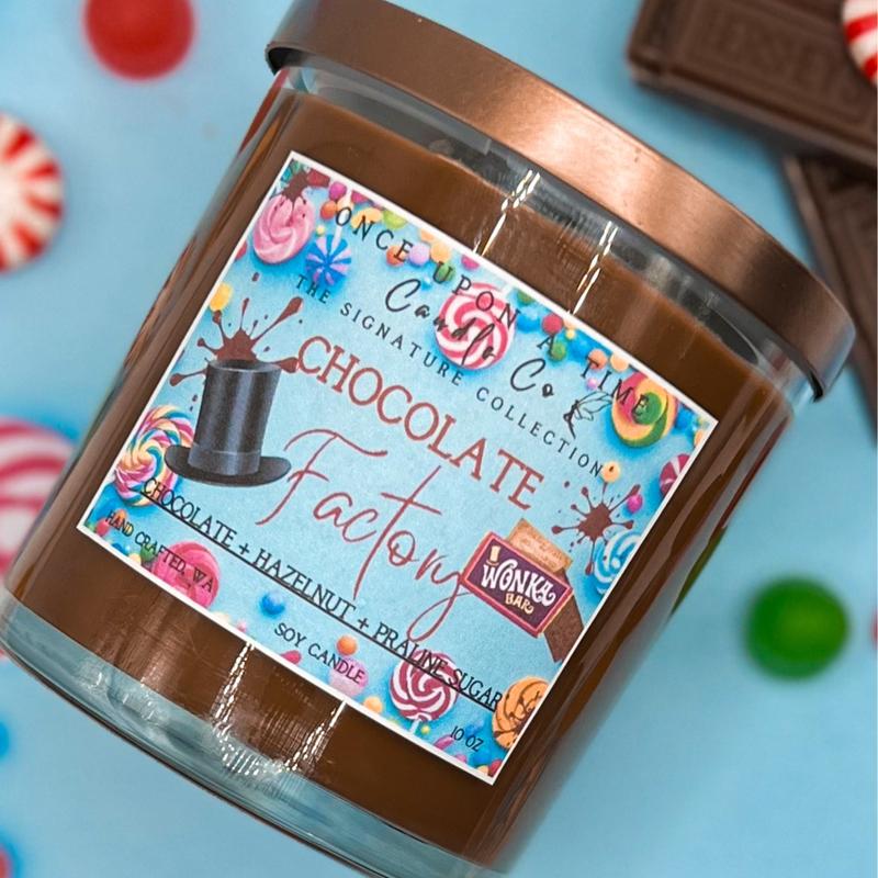 Chocolate Factory Soy Wax Candle-Cholate Fudge