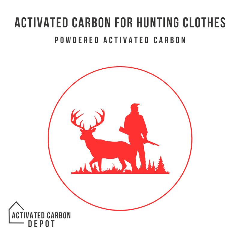 Activated Carbon For Hunting Clothes and Gear