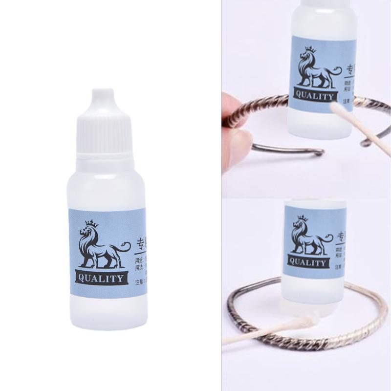 15ML Bottle Anti-Tarnish Silver Gold Cleaner Jewelry Polishing Liquid Cleaning Tools