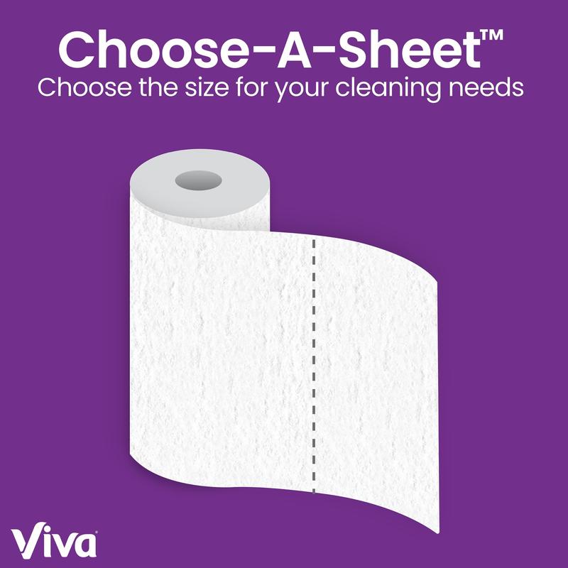 Viva Signature Cloth Paper Towels, 6 Triple Rolls