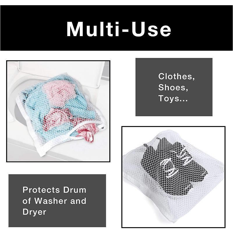 Laundry Mesh Shoe Bag, Sneaker Wash & DryNet Bag for Dryer, Shoe Storage Bag for WashingMachine