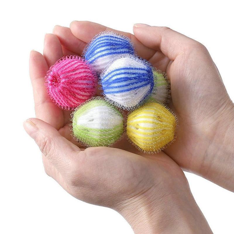 6pcs Pet Hair Remover for Laundry Remove Hair Lint Reusable Laundry Ball to Remover Washing Balls Hair Laundry Catcher  Christmas Gift Clearance