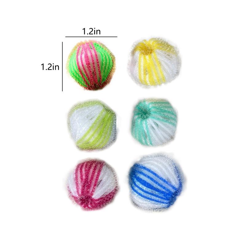 6pcs Pet Hair Remover for Laundry Remove Hair Lint Reusable Laundry Ball to Remover Washing Balls Hair Laundry Catcher  Christmas Gift Clearance