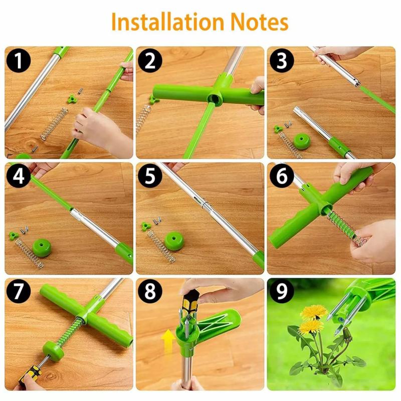 Weeder Stand Up Weed Puller Tool Claw Garden Root Remover Outdoor TOP