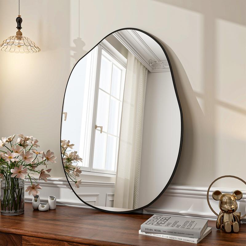 Easly Irregular Modern Frameless Wall Mirror Decorative Mirror Durable