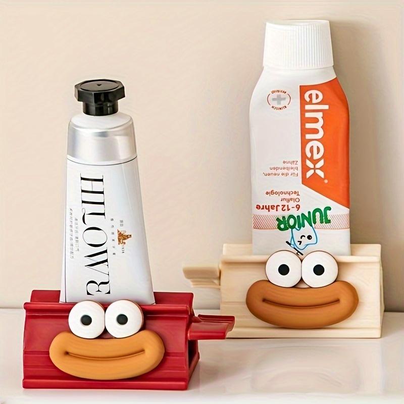 Easy-Squeeze Toothpaste Dispenser with Cute Big Mouth Design - Manual, Easy-to-Use Bathroom Accessory, Perfect Christmas Gift